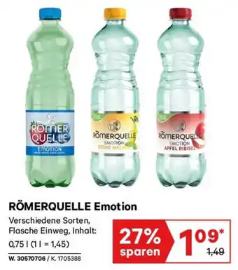 Lagerhaus RÖMERQUELLE Emotion Angebot