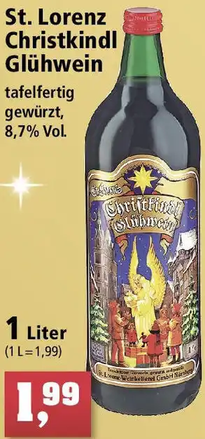 St. Lorenz Christkindl Glühwein 1 Liter