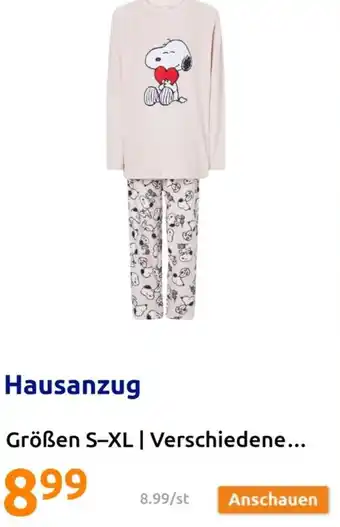 Action Hausanzug Größen S-XL Angebot