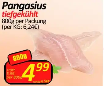 Wurstico Pangasius tiefgekühlt 800g per Packung Angebot