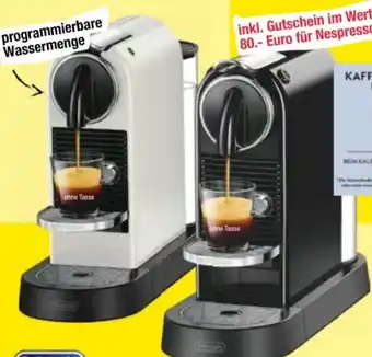 Maximarkt Nespresso citiz Angebot