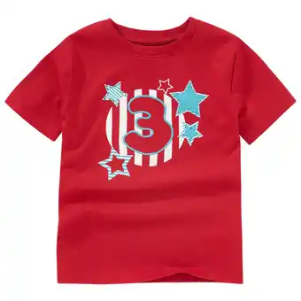 Ernsting's family Kinder t-shirt mit geburtstagszahl Angebot