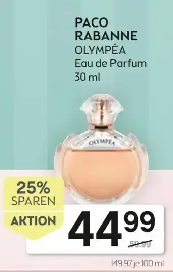 Bipa Paco Rabanne 30 ml Angebot
