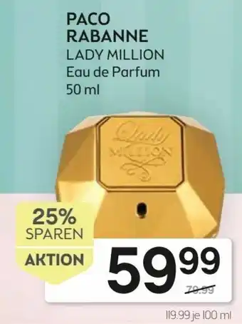 Bipa Paco Rabanne 50 ml Angebot