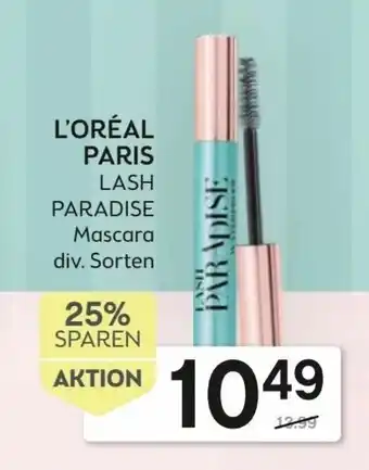 Bipa L'Oréal Paris Lash Paradise Mascara Angebot