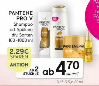 Bipa Pantene Pro-V Shampoo Od. Spülung Div. Sorten 160-1000ml Angebot