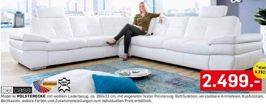Möbel Ludwig POLSTERECKE Angebot