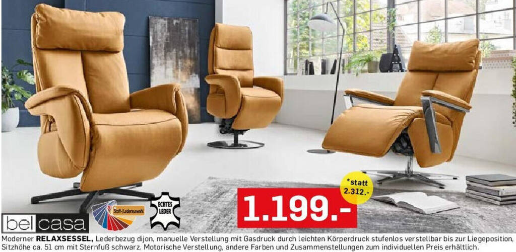 Möbel Ludwig RELAXSESSEL Angebot