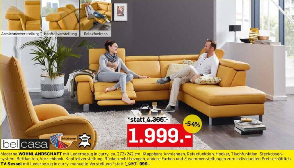 Möbel Ludwig WOHNLANDSCHAFT , TV-Sessel Angebot