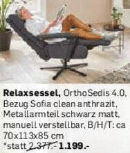 Möbel Ludwig Relaxsessel, Angebot