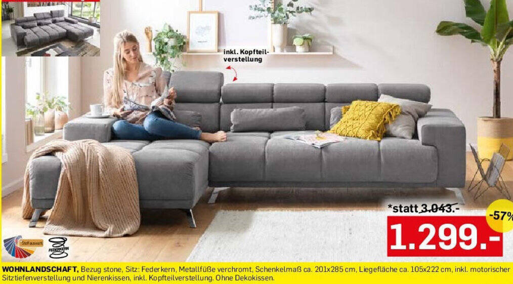 Möbel Ludwig WOHNLANDSCHAFT Angebot