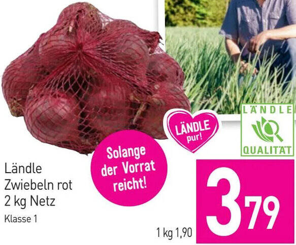 Sutterlüty Ländle Zwiebeln  2 kg Angebot