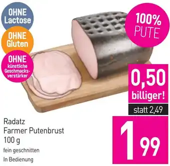 Sutterlüty Radatz Farmer Putenbrust 100g Angebot