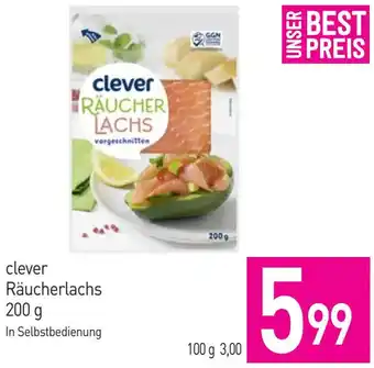 Sutterlüty clever Räucherlachs 200 g Angebot