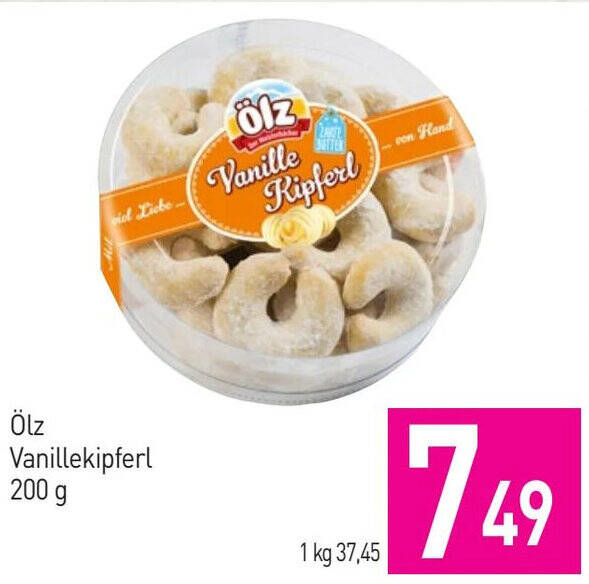 Sutterlüty ölz Vanillekipferl 200 g Angebot