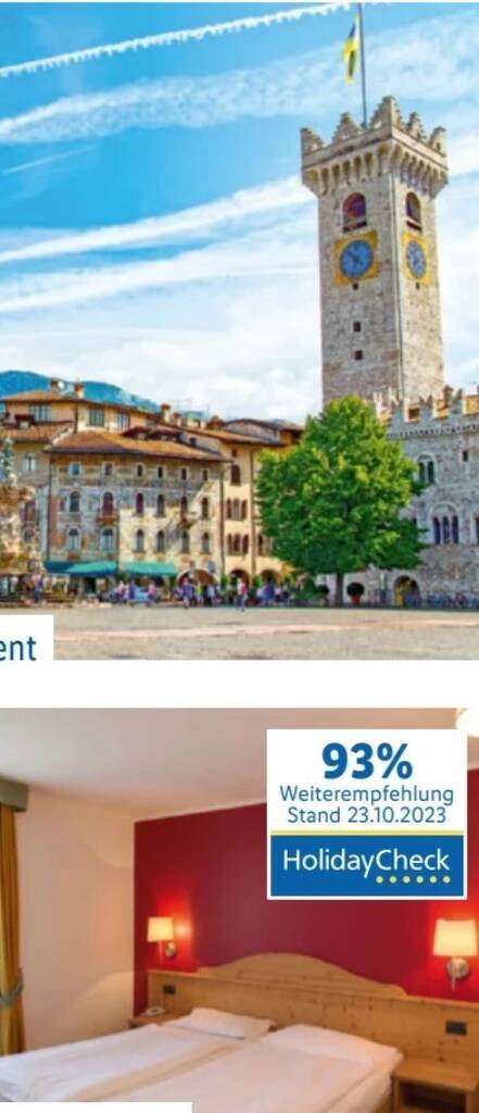 Lidl Reisen Italien-trentino Angebot