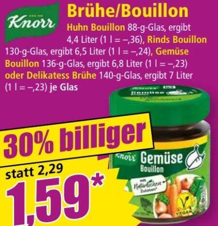 Norma Delikatess brühe Angebot