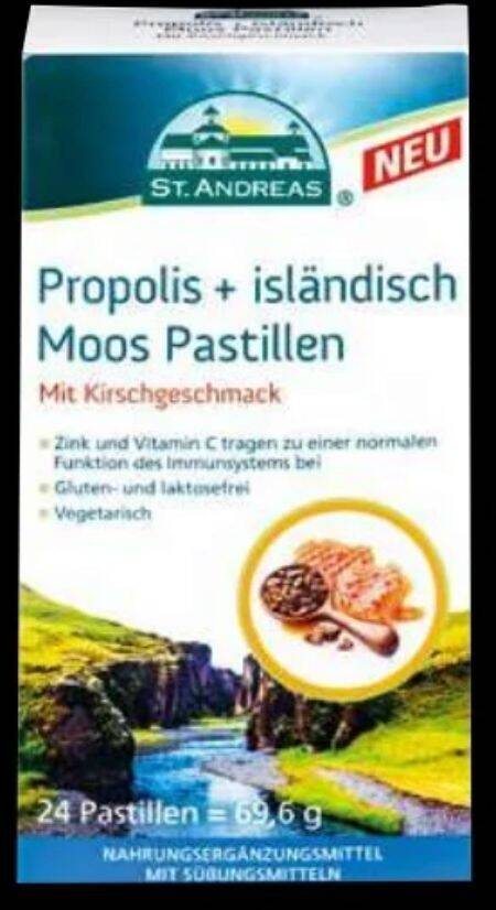 Norma Propolis + isländisch moos pastillen Angebot