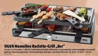 SILVA Homeline Raclette-Grill,,8er