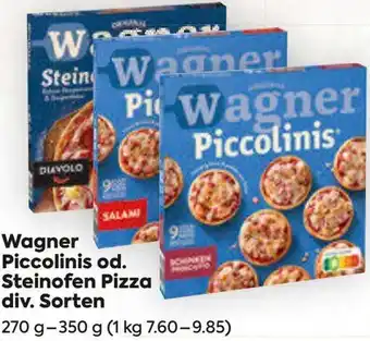 Billa Wagner Piccolinis od. Steinofen Pizza 270 g- 350 g Angebot