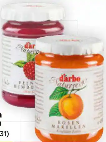 Billa Darbo Naturrein Konfitüren 450 g Angebot