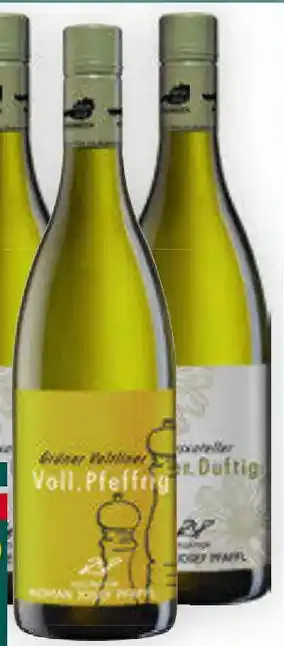 Billa Pfaffl RJP Gelber Muskateller Super.Duftig od. Grüner Veltliner Voll.Pfeffrig 0,75 Liter Angebot