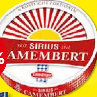Unimarkt Sirius camembert Angebot
