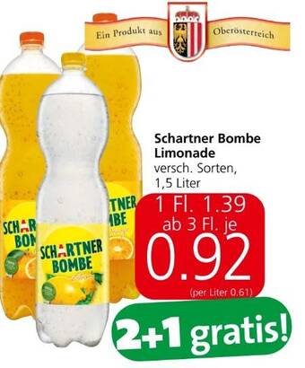 Spar Limonade Angebot