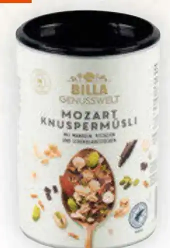 Billa Müsli Angebot