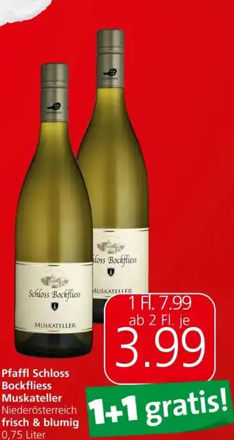 Spar Schloss bockfliess muskateller Angebot