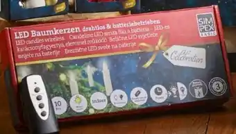 Eurospar Celebration led-drahtlose kerzen Angebot