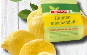 Spar Zitronen Angebot
