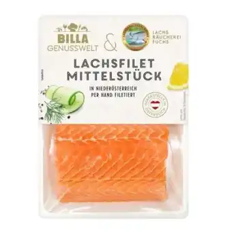 Billa Lachsfilet mittelstück Angebot