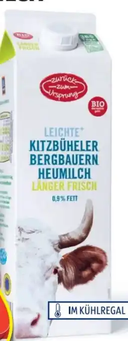 Hofer Bio-leichtmilch Angebot