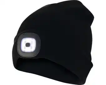 Hornbach Mütze mit integriertem led licht 1w 250 mah akku wiederaufladbar schwarz Angebot
