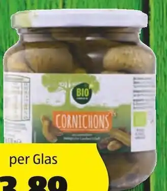 Hofer BIO NATURA BIO-CORNICHONS 520 g Angebot