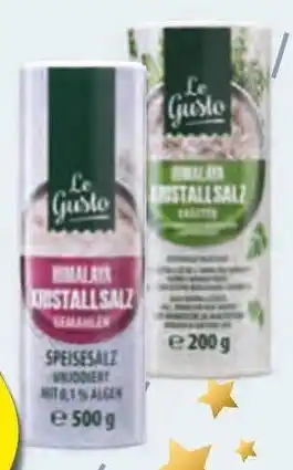 Hofer LE GUSTO HIMALAYA-KRISTALLSALZ Angebot