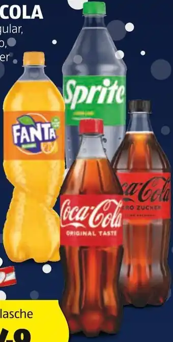 Hofer COCA COLA 1 l Angebot