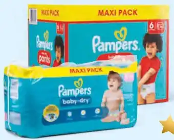 Hofer PAMPERS BABY-DRY WINDELN/ PANTS MAXI PACK Angebot