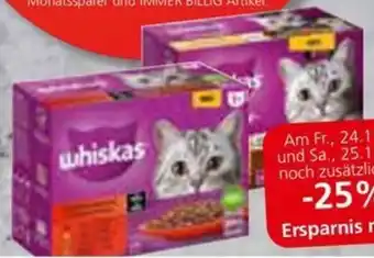Eurospar Whiskas Katzennahrung Angebot
