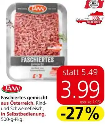 Eurospar Faschiertes gemischt 500 g Angebot