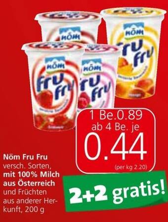 Eurospar Nöm Fru Fru  200 g Angebot