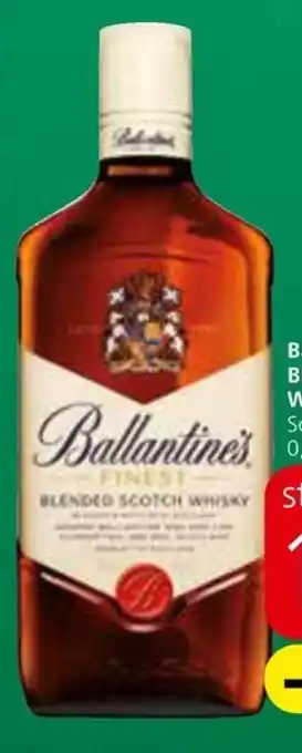 Eurospar Ballantine's Finest Blended Scotch Whisky 0,7 Liter Angebot