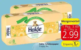 Eurospar Hakle Toilettenpapier Angebot