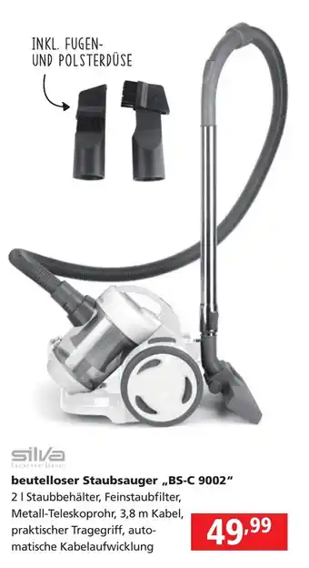Pagro Diskont beutelloser Staubsauger BS-C 9002 Angebot