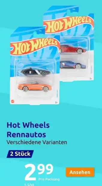 Action Hot Wheels Rennautos Angebot