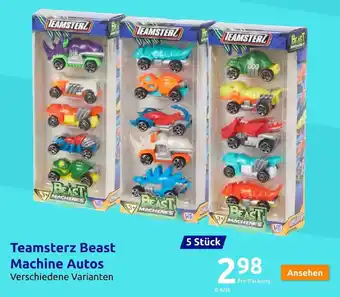 Action Teamsterz Beast Machine Autos Angebot