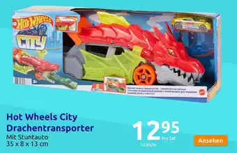 Action Hot Wheels City Drachentransporter Angebot