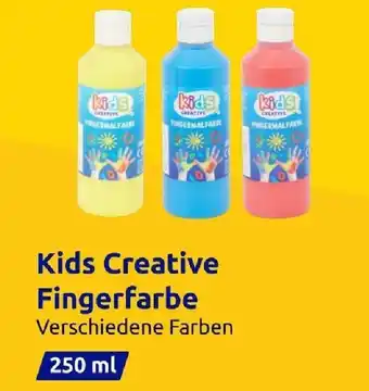 Action Kids Creative Fingerfarbe Angebot