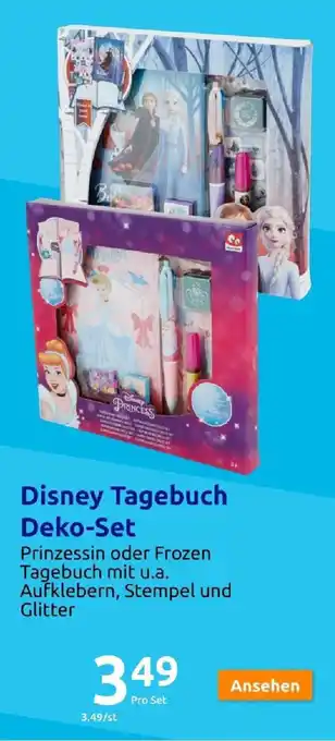 Action Disney Tagebuch Deko-Set Angebot